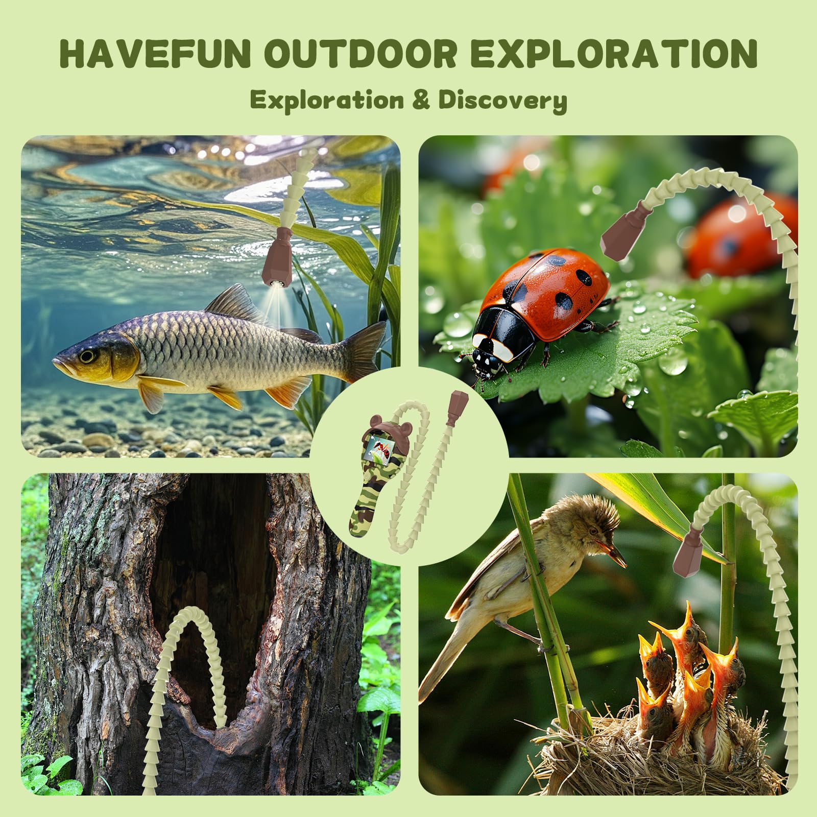 GWYUI ideal for outdoor exploration during parks, camping, and trips.