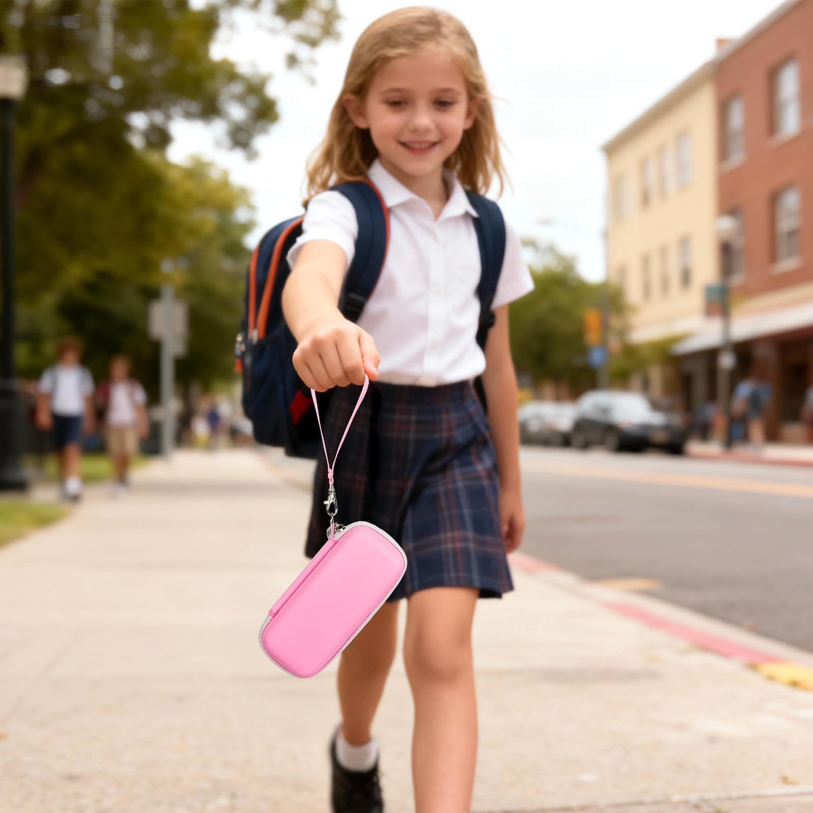 GWCASE compact pink design, ideal for kids and makers on the go.