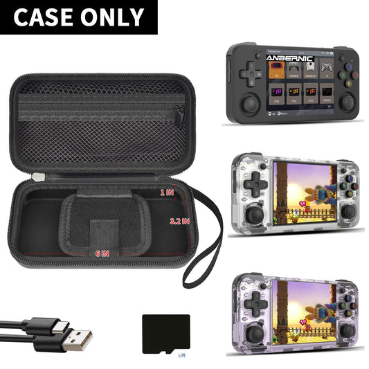 GWCASE RG35XX H case velcro-securement keeps device stable when accessing cards.