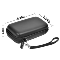 GWCASE RG35XX H case zippered pockets organize cables and game cards.
