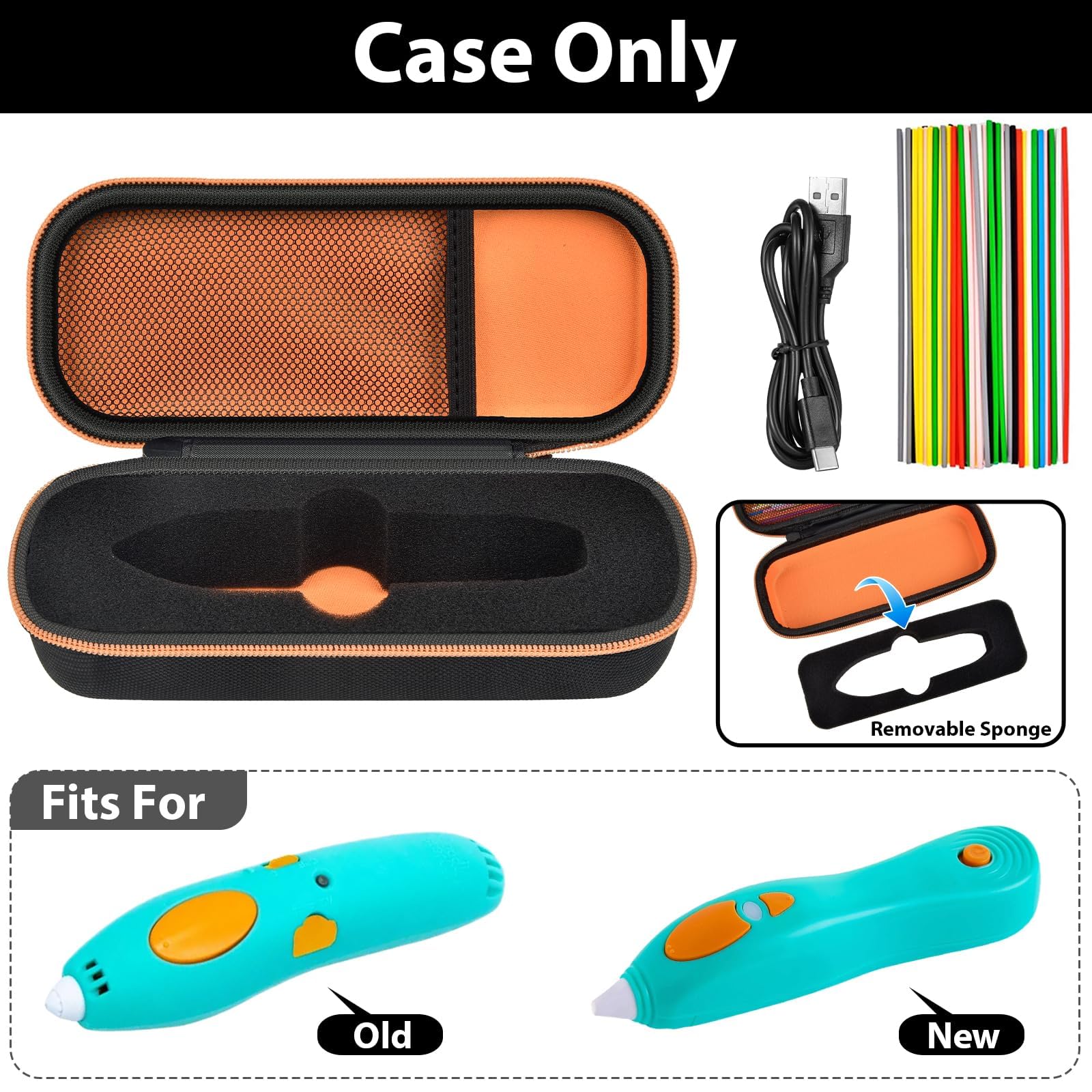 GWCASE Start+ Essentials interior mesh pocket keeps refills organized