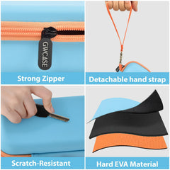 GWCASE travel-friendly size fits backpacks and school bags.