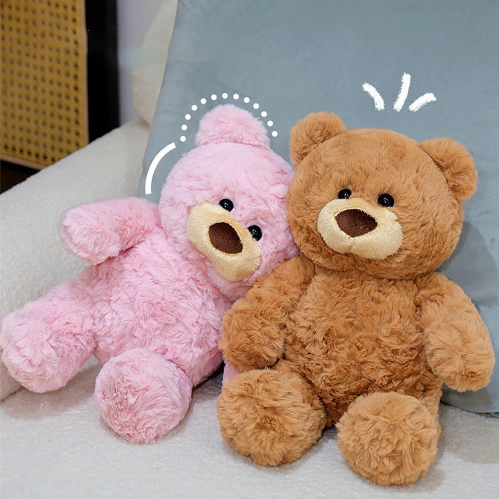 Gwxqybfe teddy bear seated-size: ideal 10-inch height for hugs on the go.