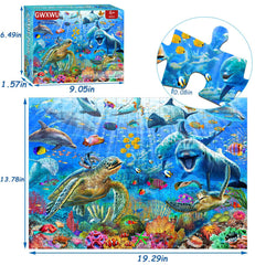GWXWU Ocean Adventure puzzle supports quiet, screen-free playtime.
