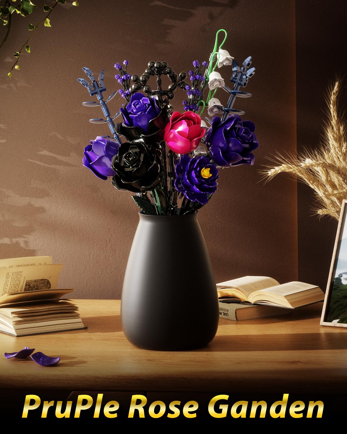 GXJTYYBS Lavender accents add soft contrast and calm visual balance