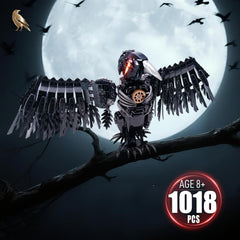 GXJTYYBS Raven head pose allows versatile angles for lifelike scenes.
