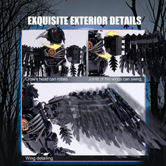 GXJTYYBS Raven tail adjustment enables varied flight-inspired silhouettes.