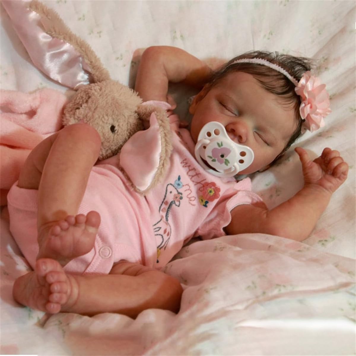 GYCV reborn baby doll with birth certificate for storytelling