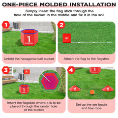 GYMMALL versatile use across lawn, park, beach, and indoor spaces for family fun