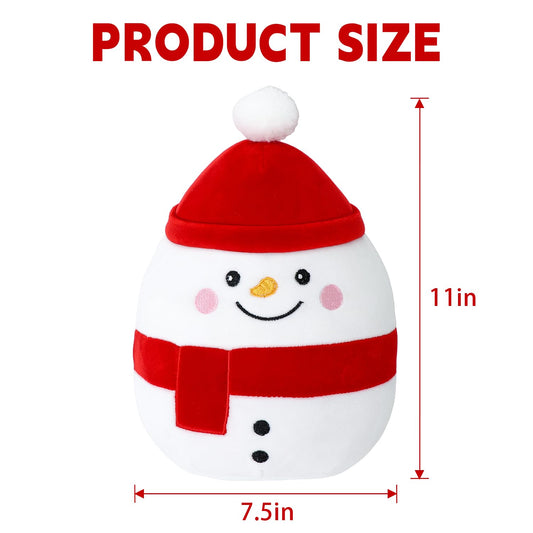 GYNAKJ Snowman Plush ultra-soft fabric for cuddling comfort