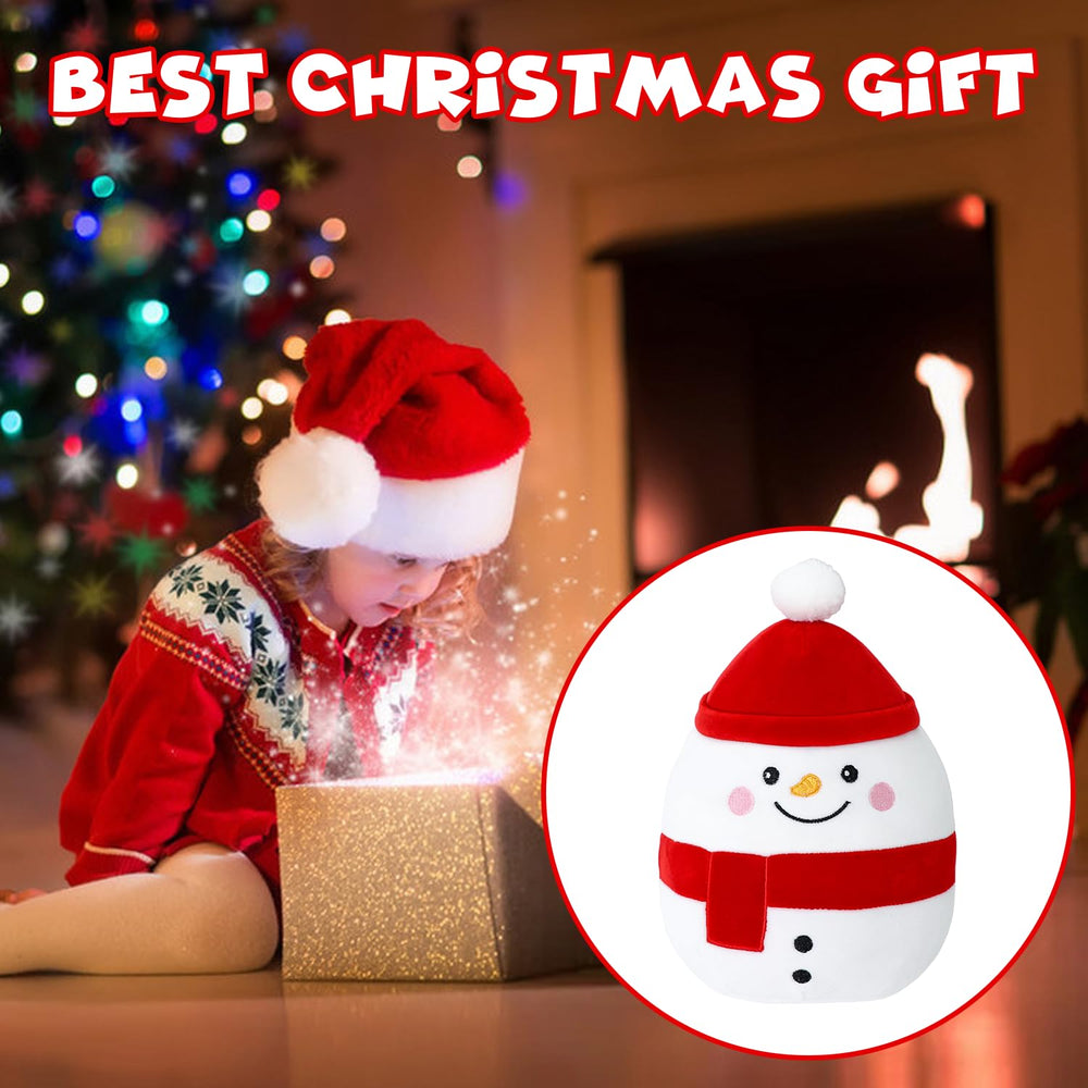 GYNAKJ Snowman Plush with durable stitching for longevity