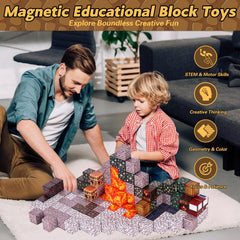 gyttoping magnetic blocks open-ended play invites parent-child bonding and storytelling