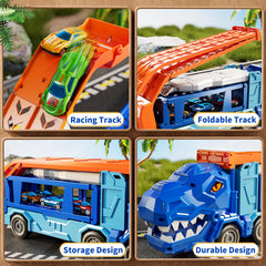 GYYCKTD twelve die-cast cars for durable, realistic race play.