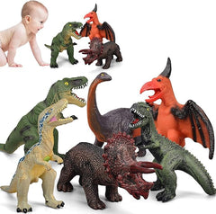 Gzsbaby Dinosaur set packaging display for party favors and gifts.