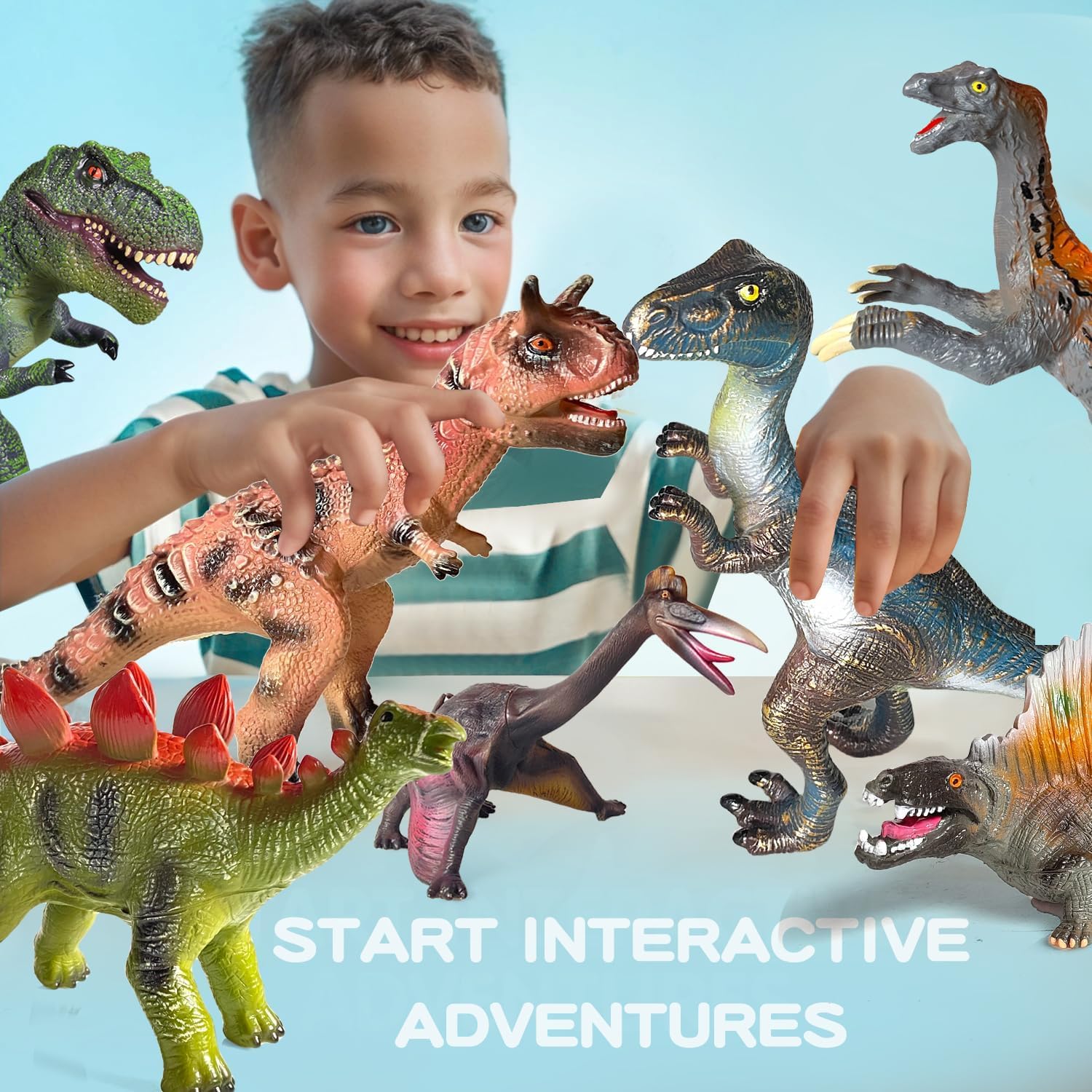 Gzsbaby Therizinosaurus jumbo figure sparks curiosity with authentic details