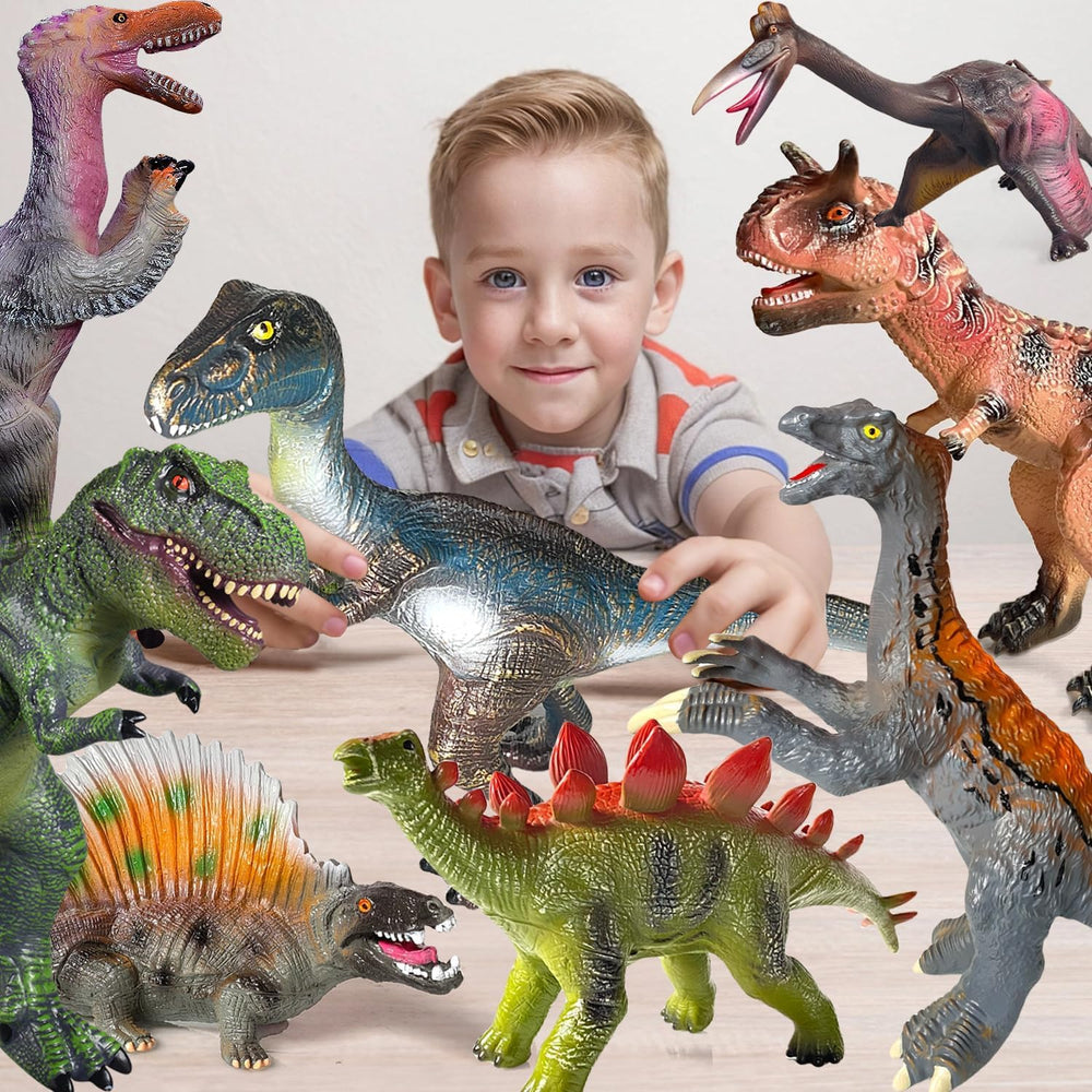 Gzsbaby Triceratops jumbo figure supports storytelling and education