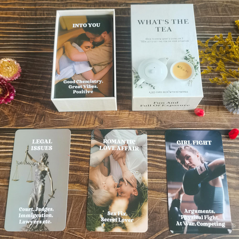 GZXINKE What's The Tea? beginner reading guide for new readers.