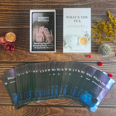 GZXINKE What's The Tea? travel-friendly deck for on-the-go readings.