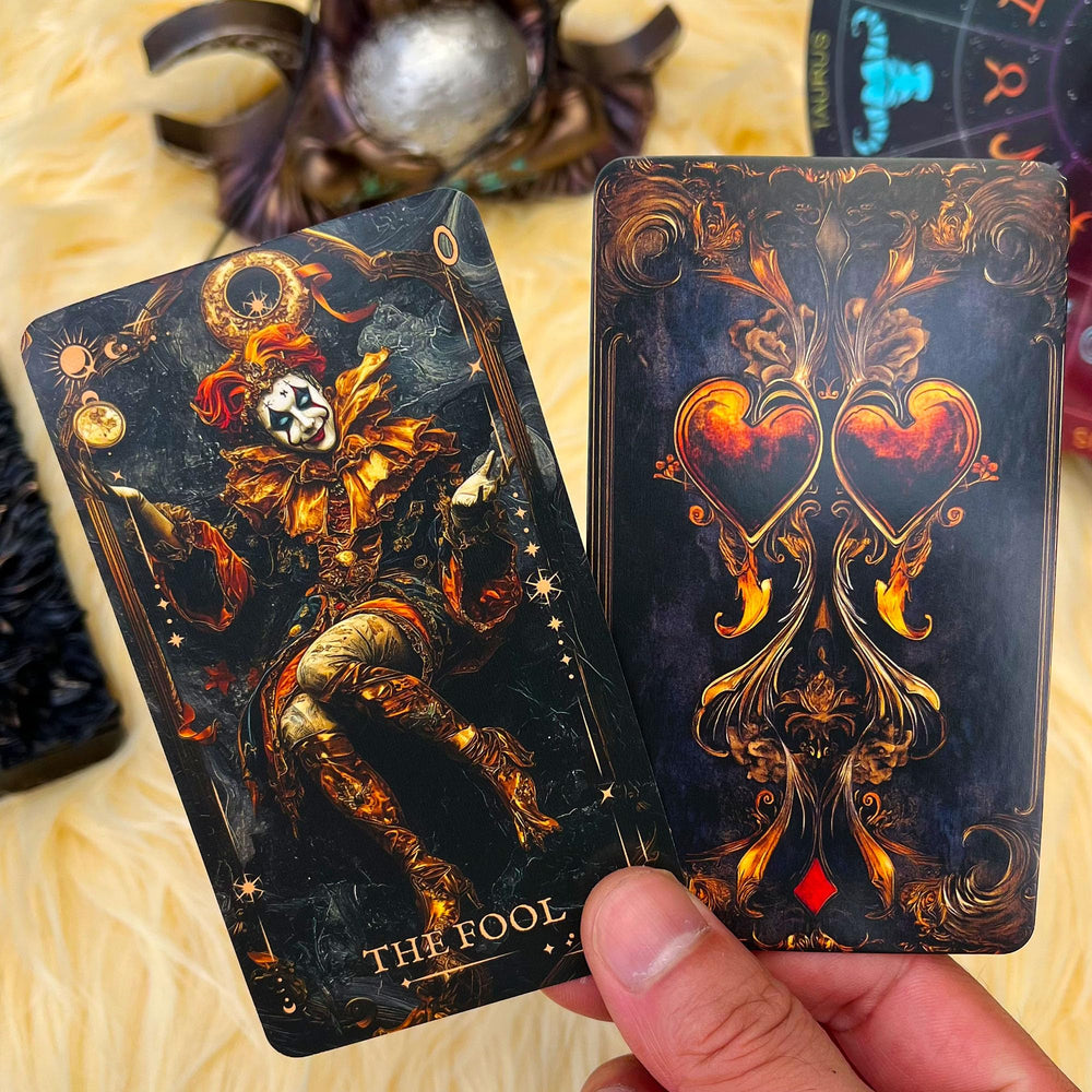 GZXINKE gothic symbolism adds mood and resonance to each reading.