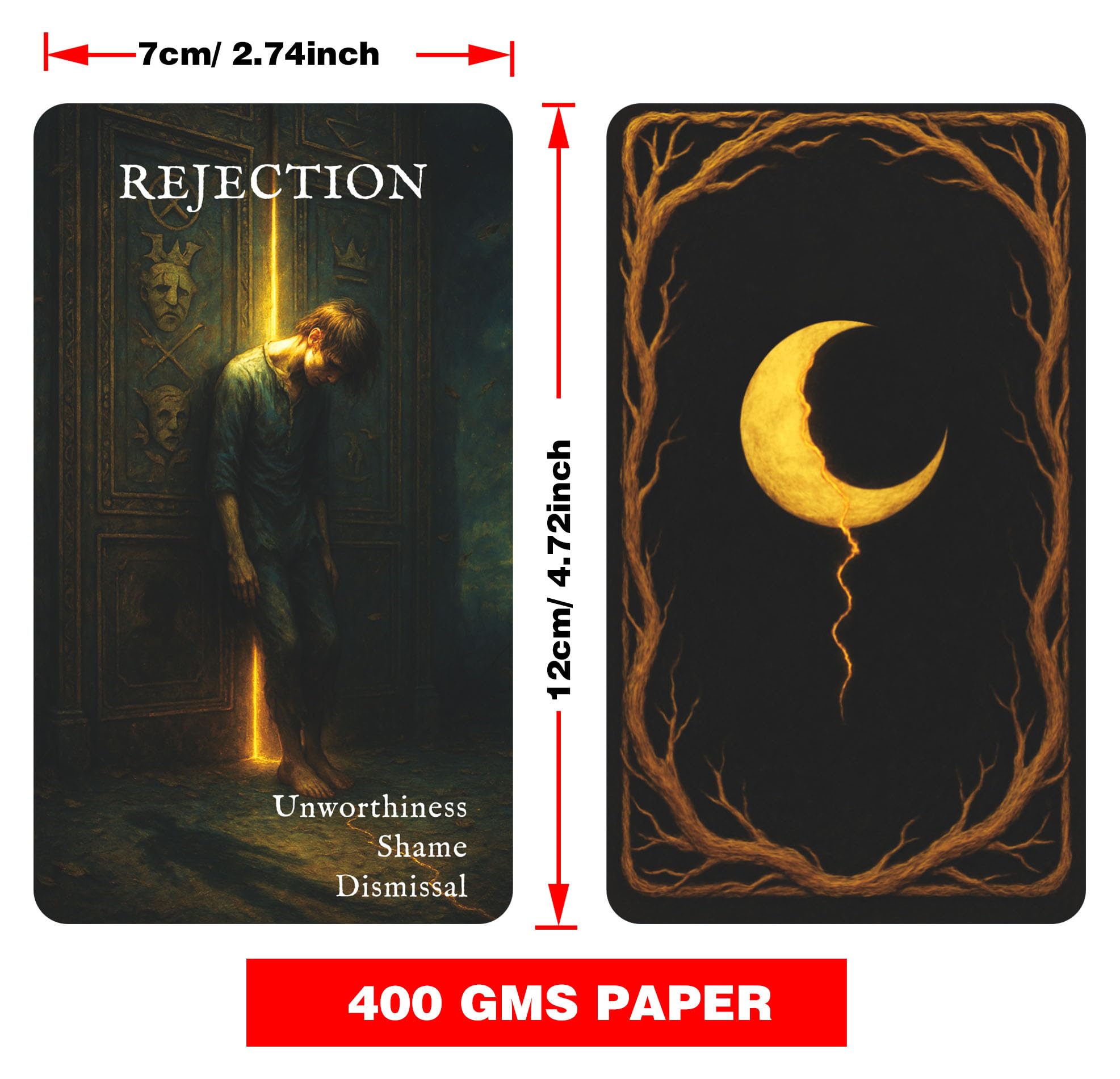 GZXINKE Shadow Work Deck card-illustration-04 beginner-friendly artwork for readers