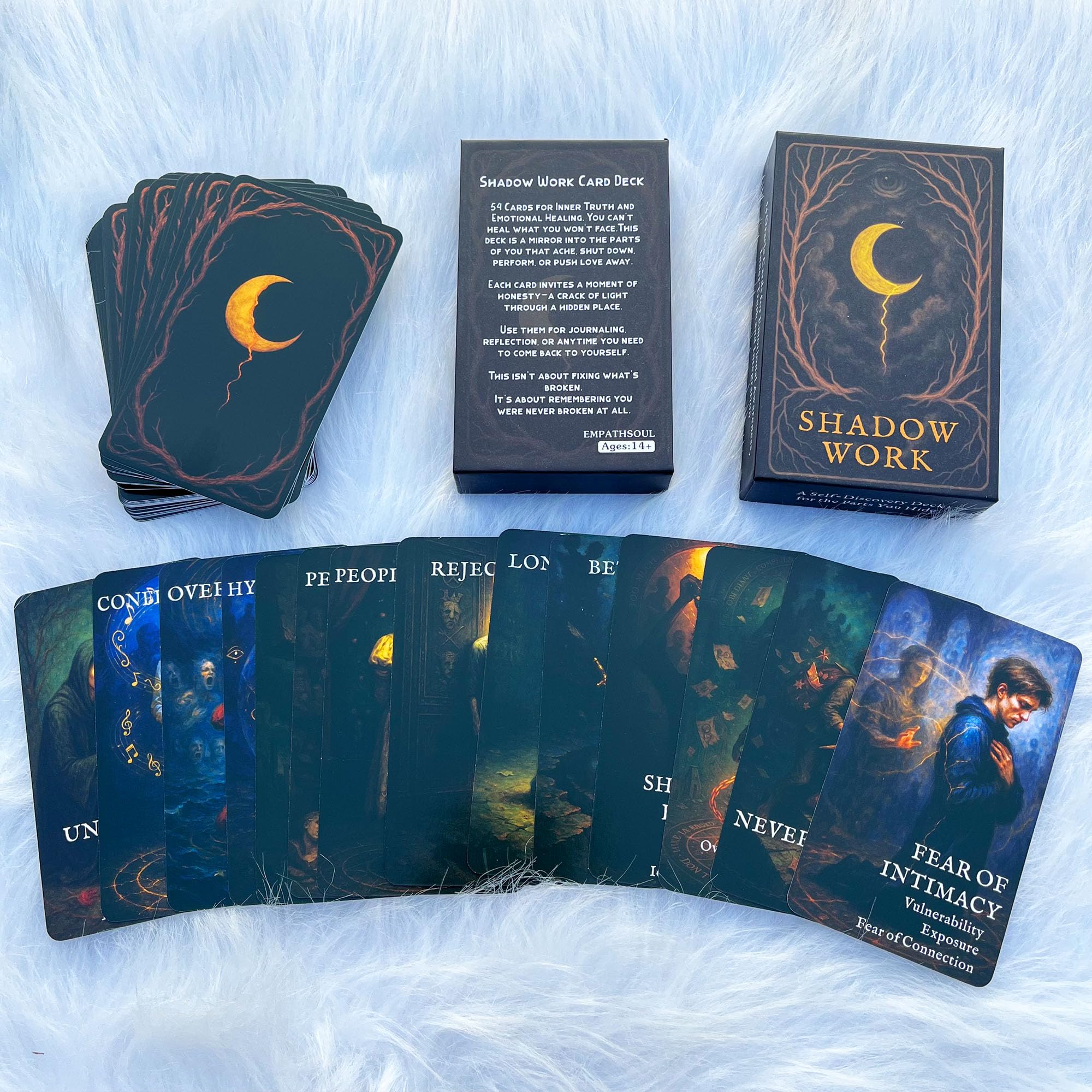GZXINKE Shadow Work Deck card-illustration-07 image suitable for mindful gifting