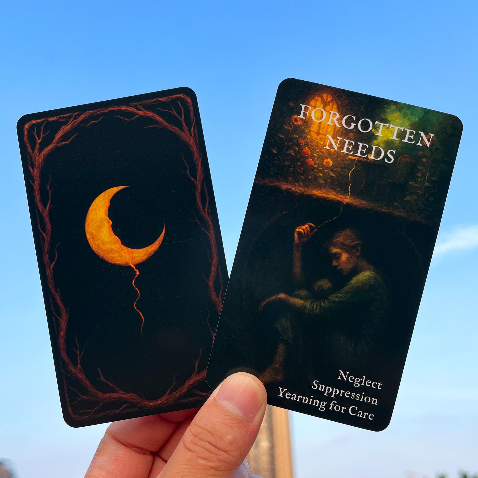 GZXINKE Shadow Work Deck card-illustration-08 image for meditation sessions
