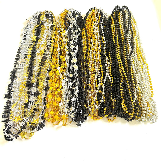 GZYSSL four-style bead set adds variety to party outfits.