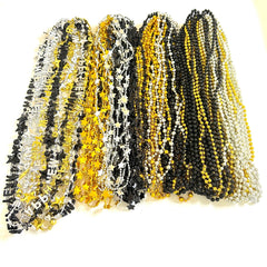 GZYSSL four-style bead set adds variety to party outfits.