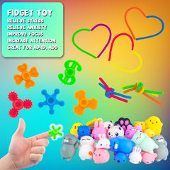 H-Partner mini spinner compact fidget toy for pockets and bags
