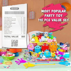 H-Partner slap bracelets colorful party accessory for kids