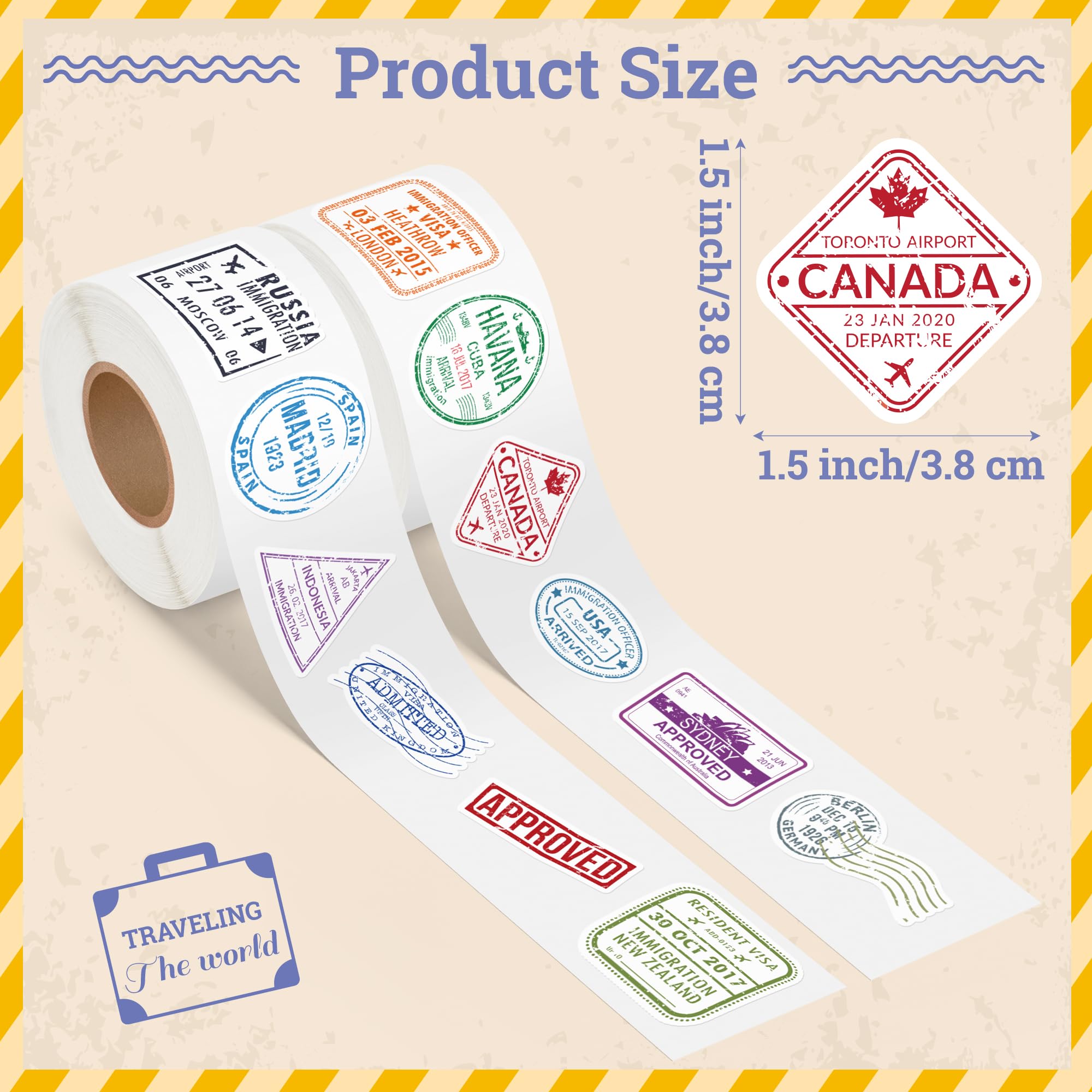 H1vojoxo 1000 stickers pack offers abundant decor options for gifts and crafts.
