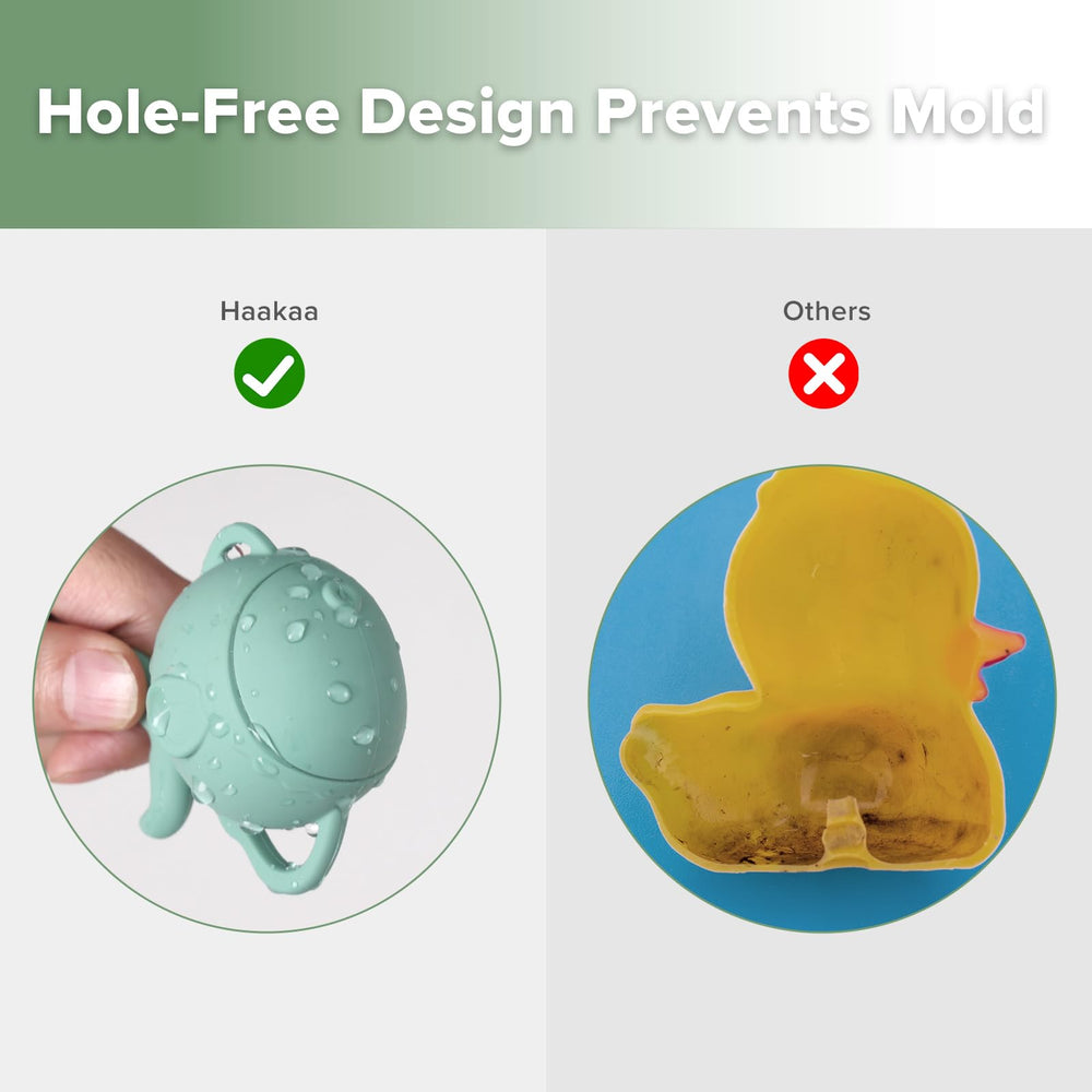 haakaa imaginative play promotes storytelling and pretend bath scenarios