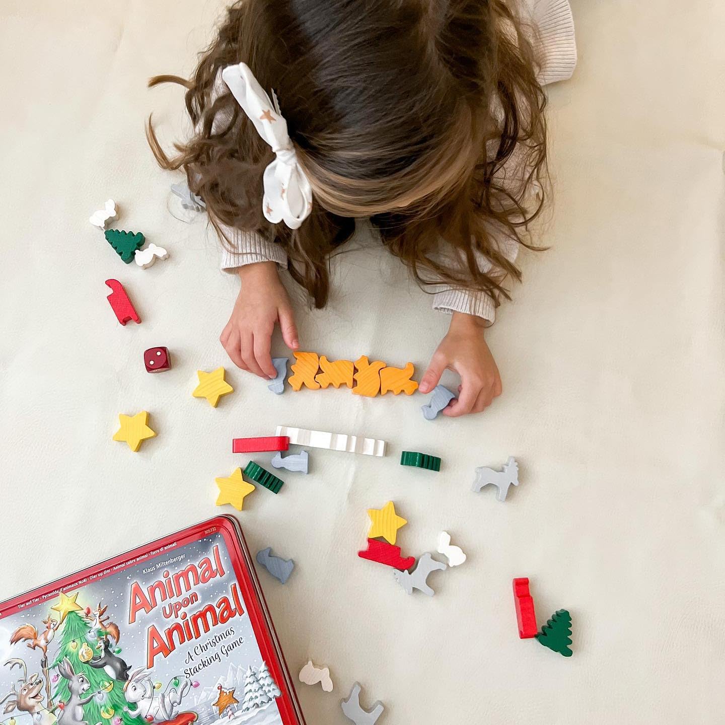 HABA reindeer piece supports friendly competition and holiday fun
