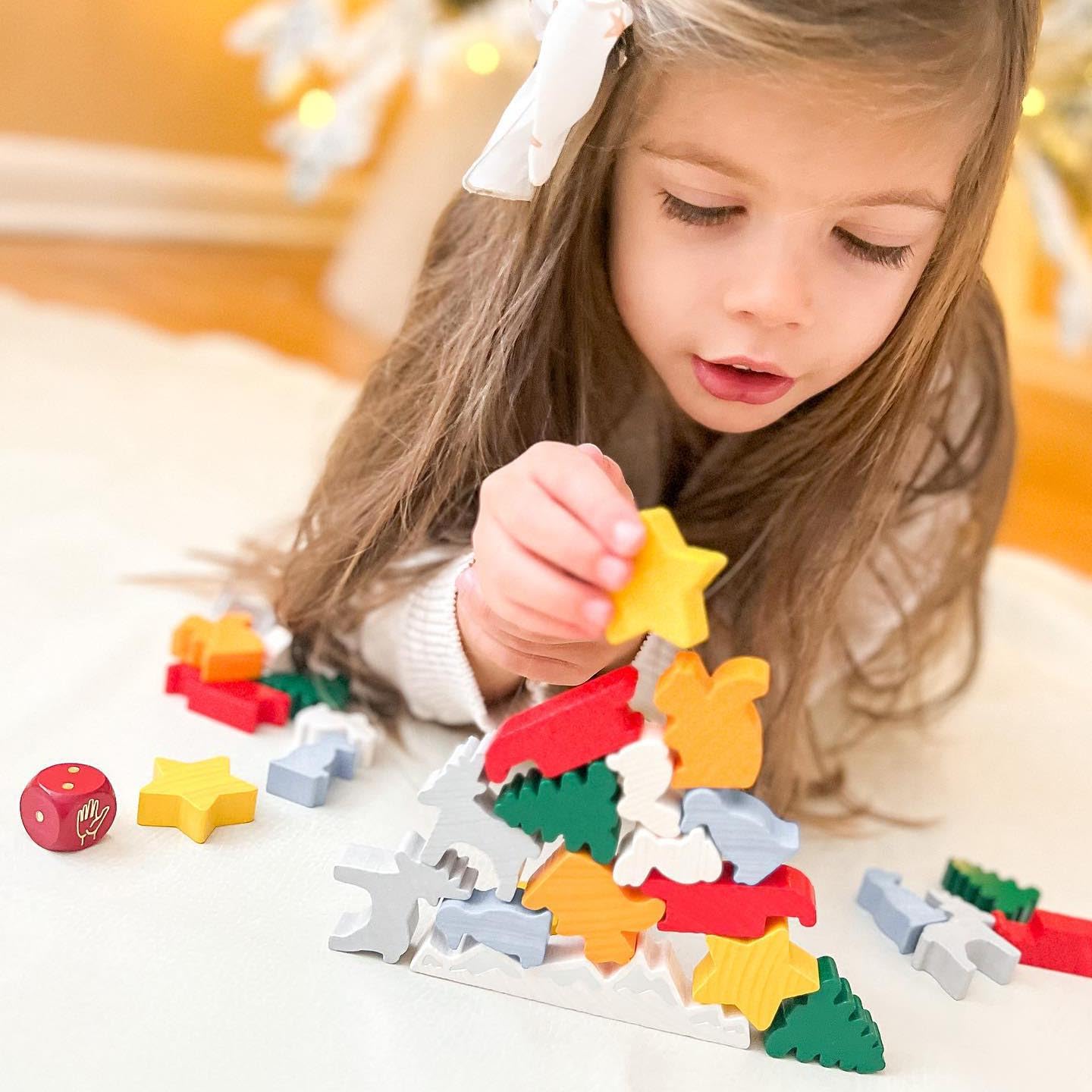 HABA sleigh piece enhances festive storytelling during the game
