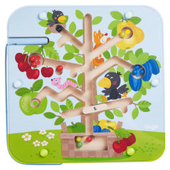 HABA Busy Board Orchard magnetic maze for screen-free play