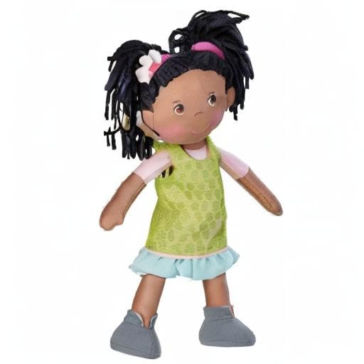 HABA Cari durable soft doll ideal for dressing and cuddling.