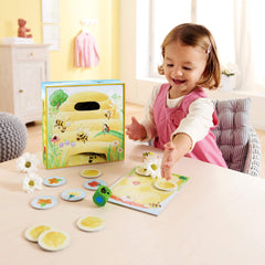 HABA Hanna Honeybee tile hive demonstrates cooperative play with shared goals