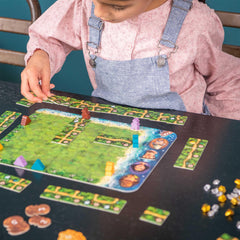 HABA Karuba island map setup inviting quick-start play