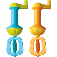 HABA bubble bath whisk orange close-up for bubbly play and fine motor exploration.