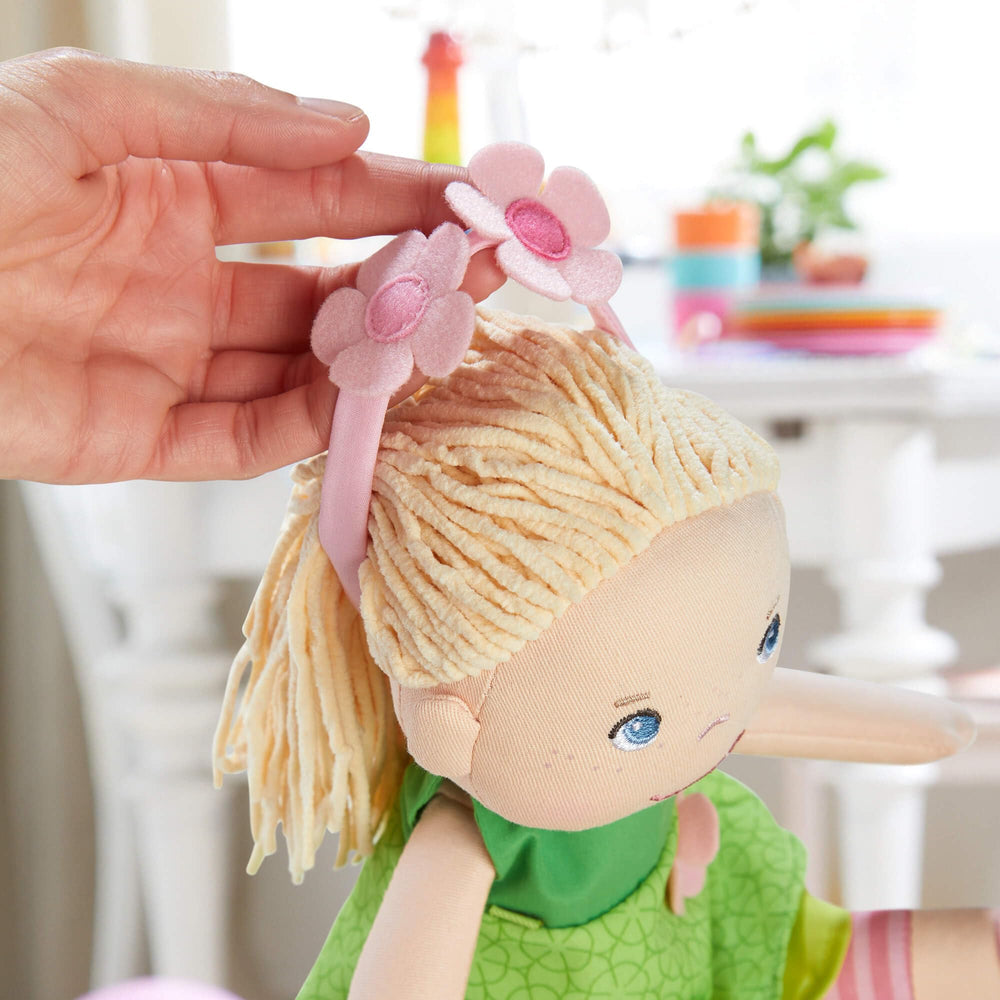 Included leggings and shoes support realistic dressing play and outfit changes.