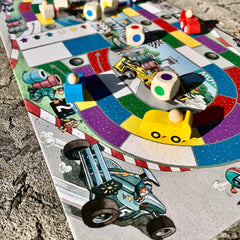 HABA Monza family night visuals show a lively, fast paced race