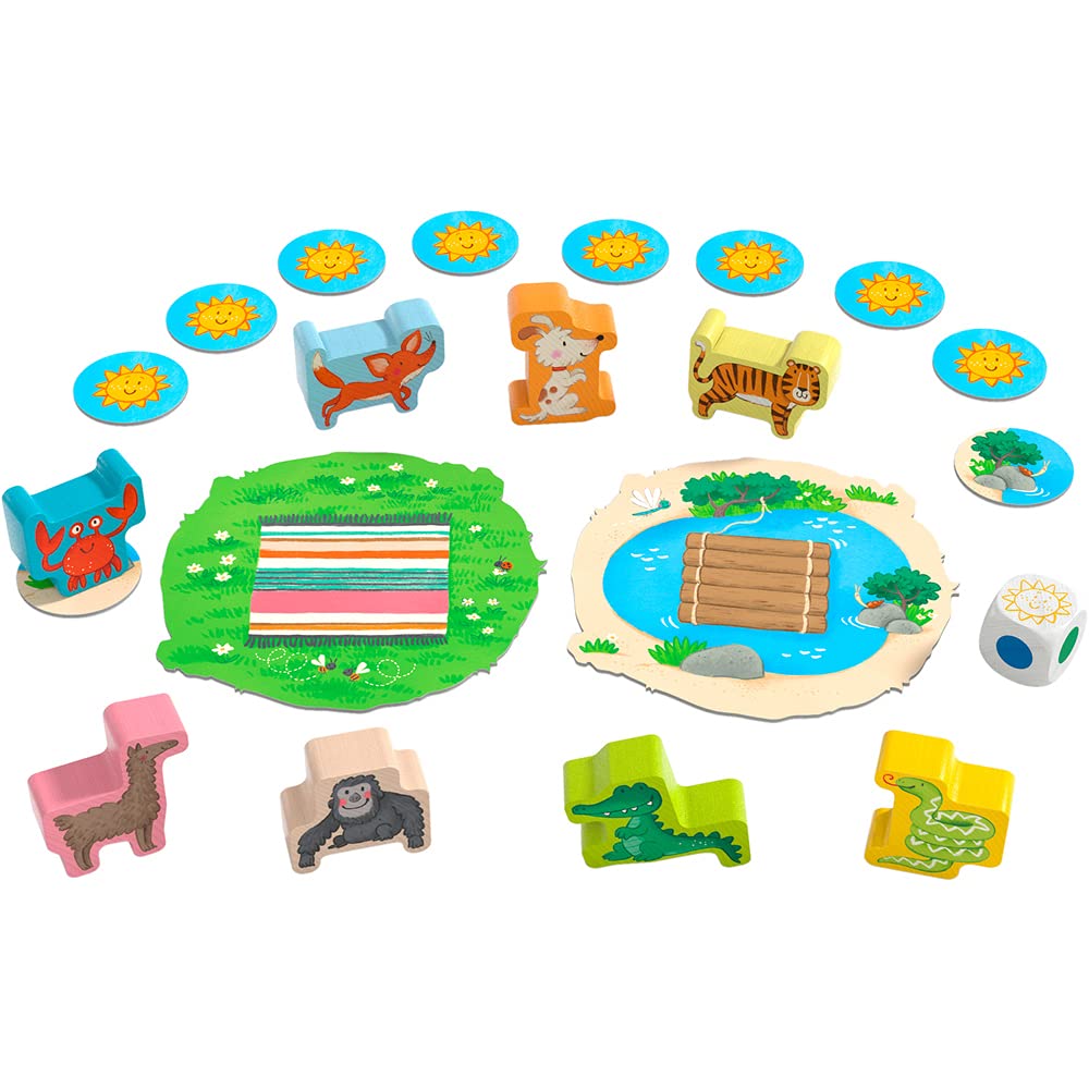 HABA My Very First Games Animal Upon Animal Junior wooden die for play.
