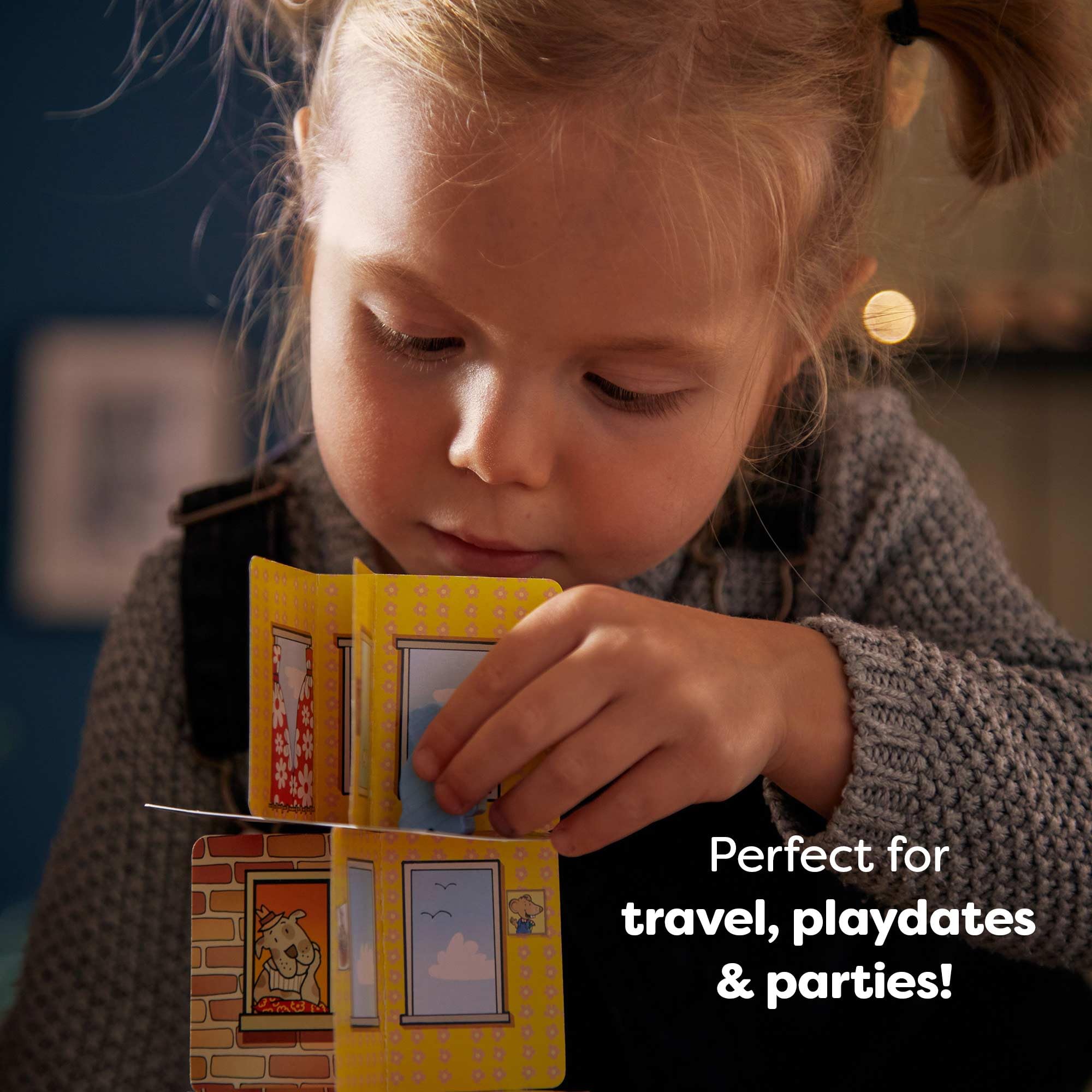 HABA Rhino Hero Colorful Pieces: vibrant elements spark visual engagement during play.