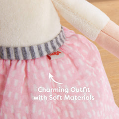 HABA Snug Up Lauren is machine washable for easy cleaning after adventures.