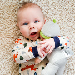 HABA Snug Up Ollie doll machine-washable for easy cleanup