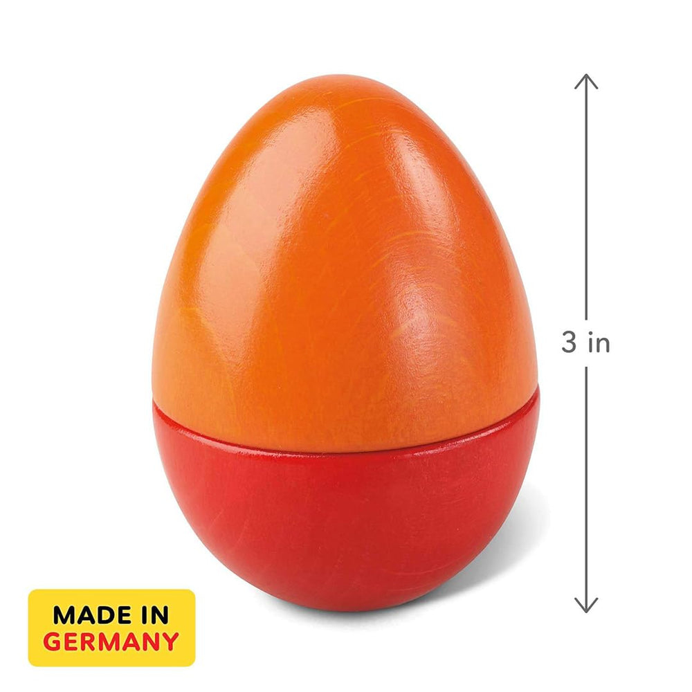 HABA soft acoustic eggs deliver gentle noises for early listening