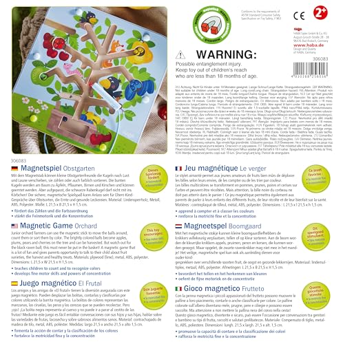 HABA toddler travel magnetic puzzle keeps hands busy on trips