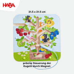 HABA sustainable wooden toy supports quiet, curious play
