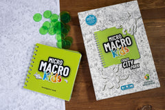 Hachette MicroMacro Kids colorable park map extends cooperative play.