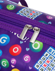 HACHMAS Bingo Bag Multi-Use doubles as makeup or craft organizer when not in bingo mode.